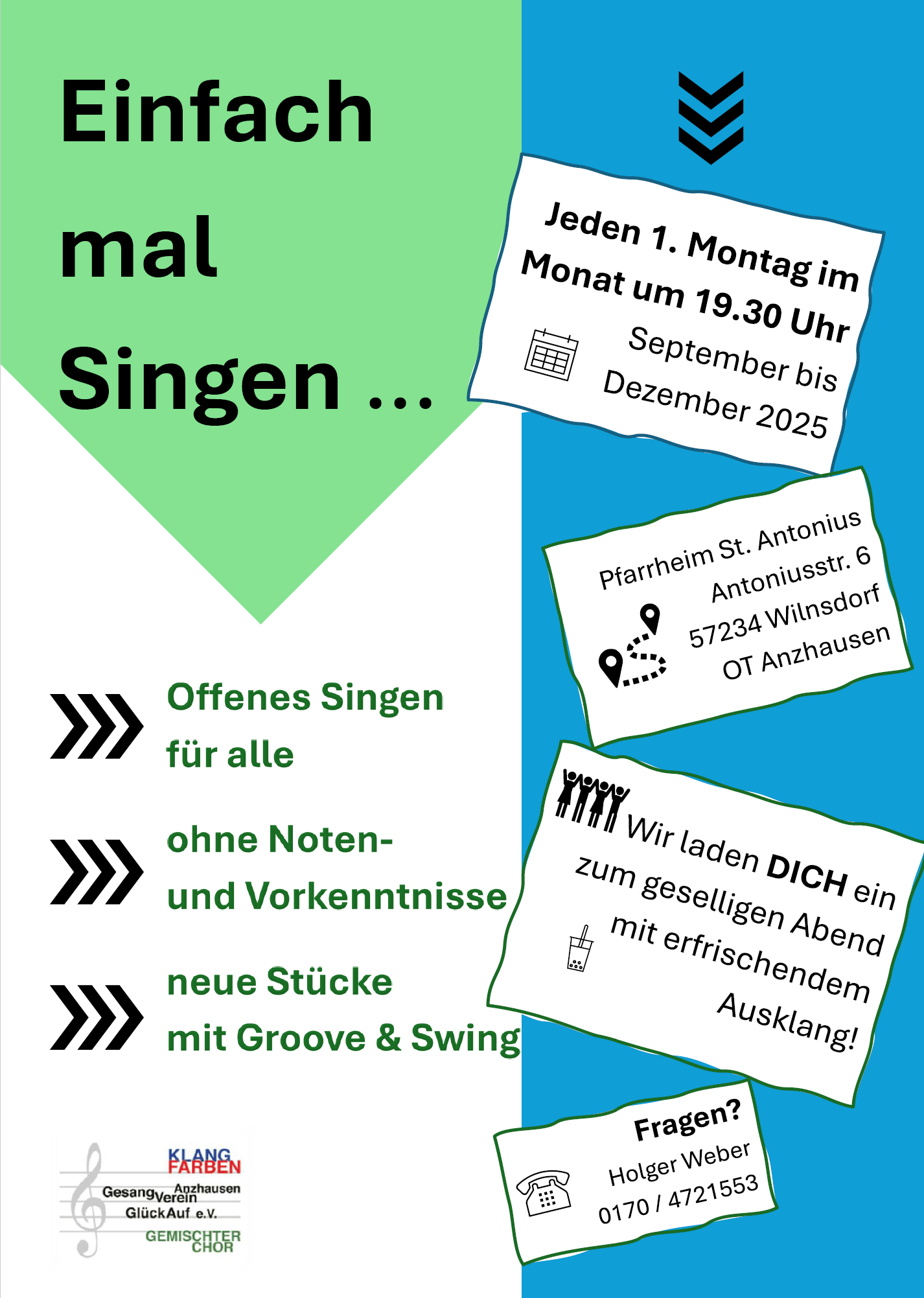 Einfach mal Singen
